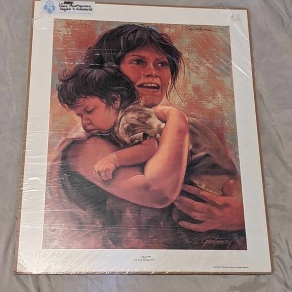 Lullaby Gary Montgomery print - Picture 1 of 7